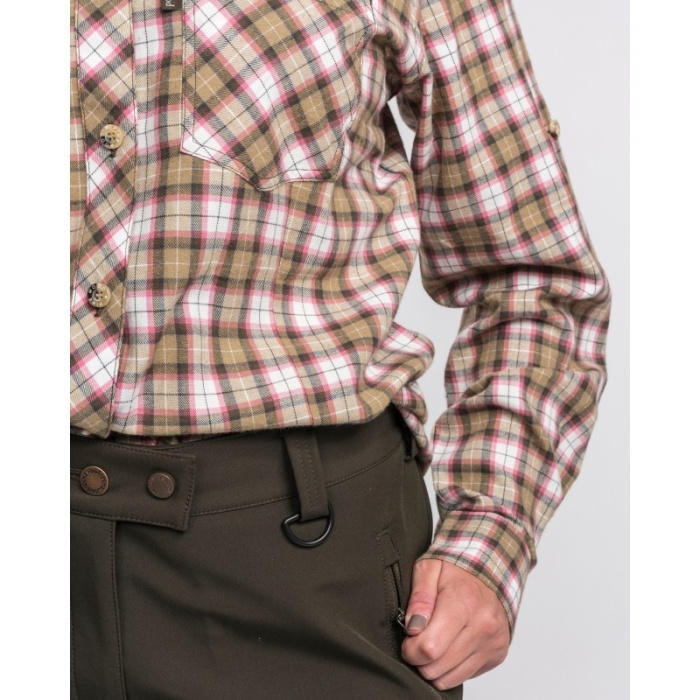 Koszula damska Pinewood Felicia 9327 biały/różowy/zielony